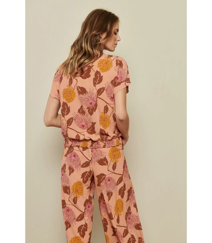 Tuniekbloes Met Bloemenprint 2 Tuniekbloes Met Bloemenprint - Afbeelding 2