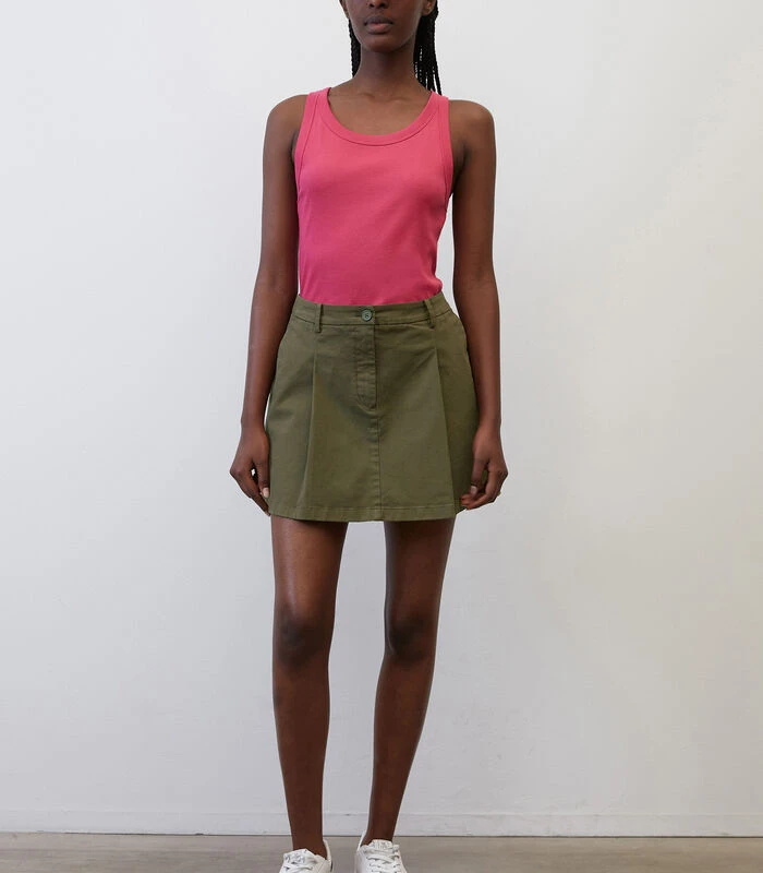 Minirok Met Bandplooien 2 Minirok Met Bandplooien - Afbeelding 2