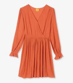 OXBOW Korte Overslagjurk Met Lange Mouwen O1DEOLINDA 9 OXBOW Korte Overslagjurk Met Lange Mouwen O1DEOLINDA -Dames Outfits Winkel fd88da11c27c457a8268d33964625a39