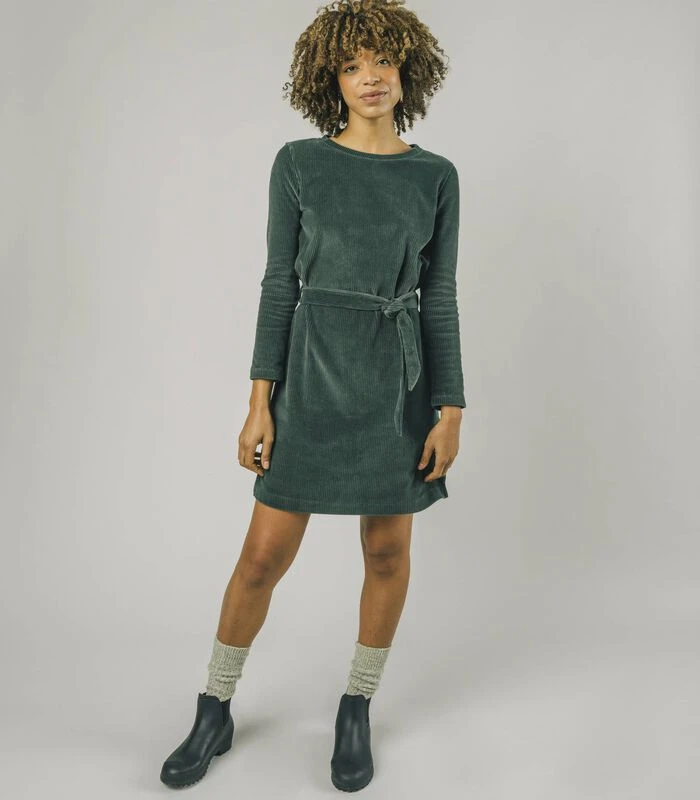 Brava Fabrics Jurk - Groen 3 Brava Fabrics Jurk - Groen - Afbeelding 3