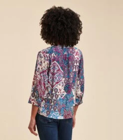 Losse Top Met Bloemenprint -Dames Outfits Winkel fee1db7adcf7419f9fd61028bd6c3125