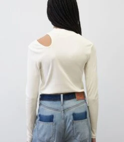 Longsleeve Met Een Hoge Kraag En Cut-out-detail -Dames Outfits Winkel ff4ab8f07fc04f46b358c2c85fd4dd4c